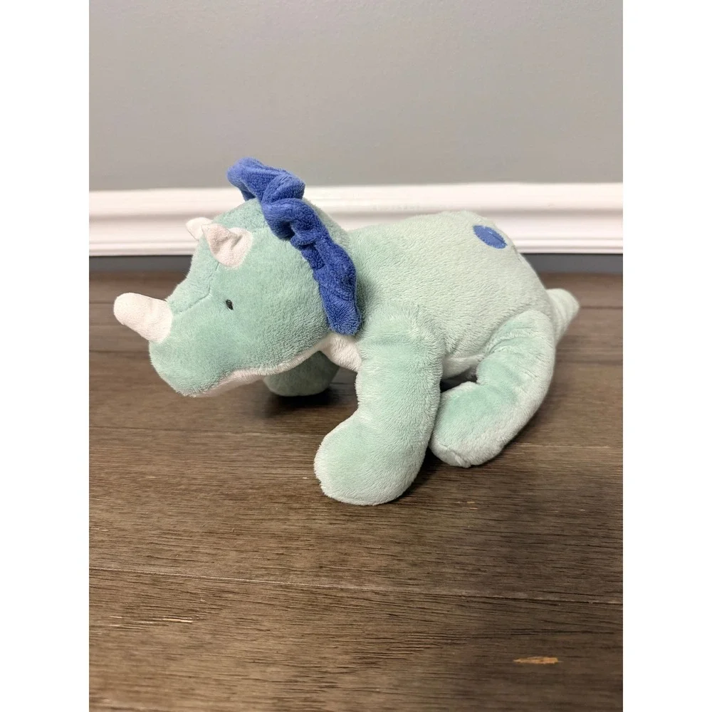 Carters Just One You‎ Mint Green Triceratops Dinosaur Plush